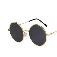 Load image into Gallery viewer, 2023 Retro Metal Sunglasses Ocean Piece Round Prince's Glasses Sunglasses Men's Light Travel Beach Party Women's glasses
