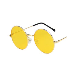 Load image into Gallery viewer, 2023 Retro Metal Sunglasses Ocean Piece Round Prince's Glasses Sunglasses Men's Light Travel Beach Party Women's glasses