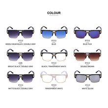 Load image into Gallery viewer, 2023 Retro Square Sunglasses Men Cool Gentle Vintage Big Frame Sun Glasses  Brand Designer Eyewear Lunettes UV400