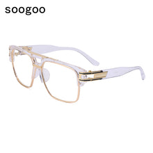 Load image into Gallery viewer, 2023 Retro Square Sunglasses Men Cool Gentle Vintage Big Frame Sun Glasses  Brand Designer Eyewear Lunettes UV400
