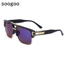 Load image into Gallery viewer, 2023 Retro Square Sunglasses Men Cool Gentle Vintage Big Frame Sun Glasses  Brand Designer Eyewear Lunettes UV400