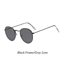 Carica l'immagine nel visualizzatore di Gallery, 2023 Retro Sunglasses Men Round Vintage Glasses For Men/Women  Sunglasses Men Small Lunette Soleil Homme