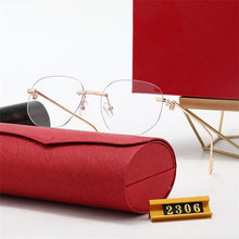 Load image into Gallery viewer, 2023  Retro Sunglasses Women Brand Designer Rimless Gradient Sun Glasses Shades Cutting Lens Ladies Frameless Eyeglasses