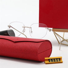 Load image into Gallery viewer, 2023  Retro Sunglasses Women Brand Designer Rimless Gradient Sun Glasses Shades Cutting Lens Ladies Frameless Eyeglasses