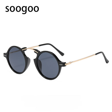 2023 Round Sunglasses For Men Small Frame Vintage  Sun Glasses Women Retro Eyeglasses uv400