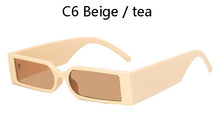 Load image into Gallery viewer, 2023 Small Rectangle 90S Sunglasses Women Men Personality Vintage Narrow Frame Sun Glasses Ladies Punk Frames Eyewear