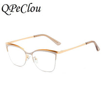 Load image into Gallery viewer, 2022 Fashion Square Anti-blue Glasses Frame Women Vintage Metal Optical Transparent Eyeglasses Female No Degree Oculos Feminino