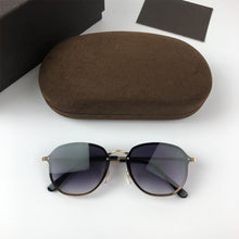 Load image into Gallery viewer, 2023 Tea Gradient Sunglasses Tom 0872B Women Famous Retro Design Sun Glasses Female oculos de sol feminino UV400