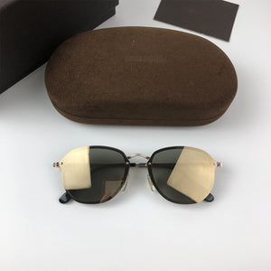2023 Tea Gradient Sunglasses Tom 0872B Women Famous Retro Design Sun Glasses Female oculos de sol feminino UV400