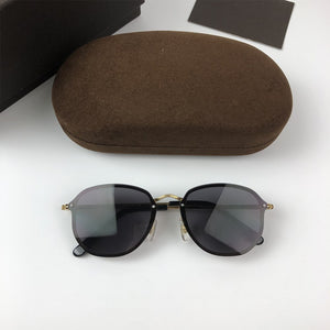 2023 Tea Gradient Sunglasses Tom 0872B Women Famous Retro Design Sun Glasses Female oculos de sol feminino UV400