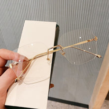 Load image into Gallery viewer, 2023 Unisex Frameless Cut-edge Anti-blue Light Unisex Glasses Metal Frame Protects Eyes Women Man Reading Glasses