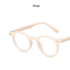 2023 Women Sunglasses Anti-Reflective Retro Tea Mirror Sunglasses Classic Round Frame Plastic Glasses Uv400