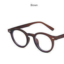 Load image into Gallery viewer, 2023 Women Sunglasses Anti-Reflective Retro Tea Mirror Sunglasses Classic Round Frame Plastic Glasses Uv400