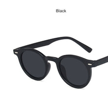 Load image into Gallery viewer, 2023 Women Sunglasses Anti-Reflective Retro Tea Mirror Sunglasses Classic Round Frame Plastic Glasses Uv400