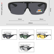 Carica l&#39;immagine nel visualizzatore di Gallery, 2022 Flip Up Polarized Sunglasse Men Women Plastic Frame UV400 Goggles outdoor driving fishing sports Fit Over Sun Glasses Cover