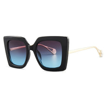 Load image into Gallery viewer, 2023  Foreign Trade Sunglasses Men And Women With INS Wind Trend Big Frame Black Gradual Shades 2023