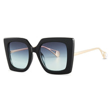 Load image into Gallery viewer, 2023  Foreign Trade Sunglasses Men And Women With INS Wind Trend Big Frame Black Gradual Shades 2023