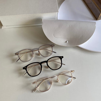 2023 GM Designer Eyeglasses Frame Acetate Frame Titanium Temple Stylish for Men and Women