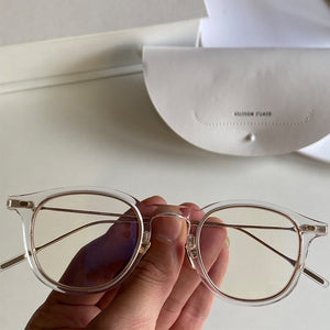 2023 GM Designer Eyeglasses Frame Acetate Frame Titanium Temple Stylish for Men and Women