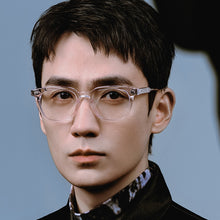 Carica l&#39;immagine nel visualizzatore di Gallery, 2023 GM  GENTLE Square Oval myopia glasses frame MONSTER KUBO  women men Prescription Eyewear frame