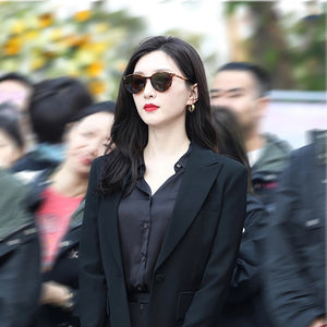 2023 GM sun glassesV Brand for small face women  men Sunglasses  GENTLE SLO Round Acetate Polarizing UV400 sun glass