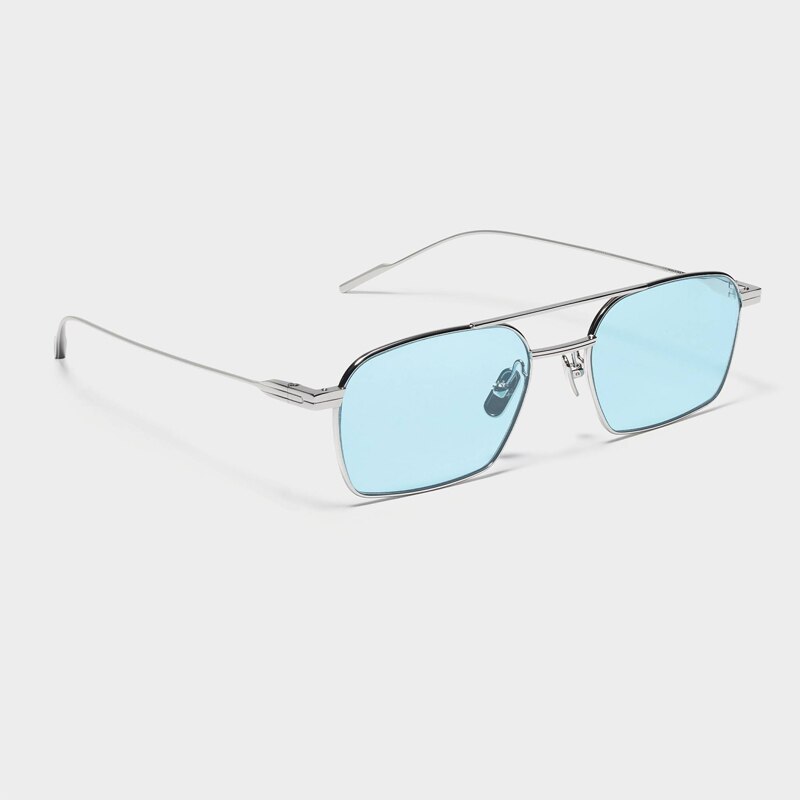 Green Aviator Sunglasses