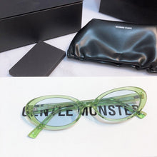 Load image into Gallery viewer, 2023 GM style Oval women men Acetate sunglasses GENTLE DUA Polarized UV400 lenses women men sun glasses With original case