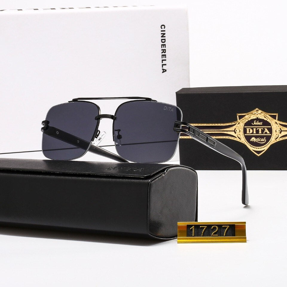 2023 Genuine DITA Brand Men's Wild Shopping Travel Sun Glasses  Women's Couple Sunglasses 1727