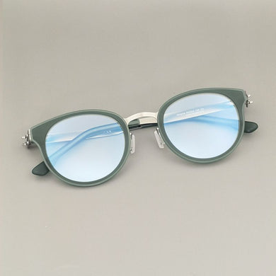 2023 German Brand Glasses Men Medical Stainless Steel Acetate Retro Round Eyeglasses Women Lightweight Spectacle Frame Jangma