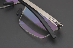 2023 Germany Berlin Retro Square Eyeglasses Men's and Women's Prescription Lens Myopia Glasses Frame Ultralight Titanium Eyewear