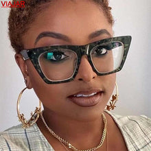 Load image into Gallery viewer, 2023 Glasses Cat Eye Women Men Computer Eyeglasses Optical Eye Glasses Frame Blue Light Blocking Gafas Lunette Gaming Oculos