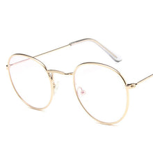 Load image into Gallery viewer, 2023 Glasses Frame Women  Round Eyeglasses Frames Vintage Brand Designer Okulary Blue Light Eyewear Gafas De Mujer