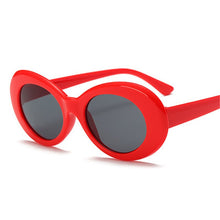 Load image into Gallery viewer, 2022 Goggle Kurt Cobain Glasses Oval Sunglasses Ladies Glasses Trendy  Vintage Retro Sun Glasses Women's UV400 Gafas De Sol