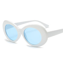 Load image into Gallery viewer, 2022 Goggle Kurt Cobain Glasses Oval Sunglasses Ladies Glasses Trendy  Vintage Retro Sun Glasses Women's UV400 Gafas De Sol