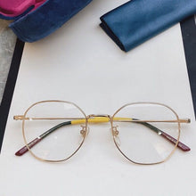 Load image into Gallery viewer, 2023 Gold Rimmed Women Men Prescription Optical g0680OK Original Brand Frame Mujer Gafas Eyeglass Eyewear Lentes Oculos Feminino