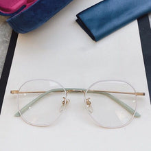 Load image into Gallery viewer, 2023 Gold Rimmed Women Men Prescription Optical g0680OK Original Brand Frame Mujer Gafas Eyeglass Eyewear Lentes Oculos Feminino