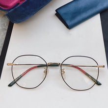 Load image into Gallery viewer, 2023 Gold Rimmed Women Men Prescription Optical g0680OK Original Brand Frame Mujer Gafas Eyeglass Eyewear Lentes Oculos Feminino