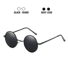 Load image into Gallery viewer, 2023 Gothic Steampunk Polarized Sunglasses Men Vintage Mirror Round Sun Glasses Driving Male UV400 Eyewear For Men Women Oculos