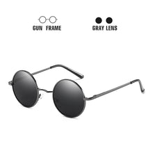 Load image into Gallery viewer, 2023 Gothic Steampunk Polarized Sunglasses Men Vintage Mirror Round Sun Glasses Driving Male UV400 Eyewear For Men Women Oculos