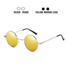 Load image into Gallery viewer, 2023 Gothic Steampunk Polarized Sunglasses Men Vintage Mirror Round Sun Glasses Driving Male UV400 Eyewear For Men Women Oculos
