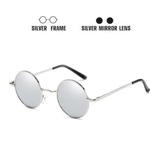 Load image into Gallery viewer, 2023 Gothic Steampunk Polarized Sunglasses Men Vintage Mirror Round Sun Glasses Driving Male UV400 Eyewear For Men Women Oculos