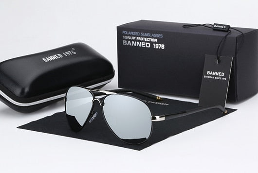 2023 HD Polarized UV 400 Men's Sunglasses Brand Male Cool Driving Sun Glasses Driving Eyewear Gafas De Sol Shades With Box