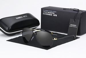 2023 HD Polarized UV 400 Men's Sunglasses Brand Male Cool Driving Sun Glasses Driving Eyewear Gafas De Sol Shades With Box