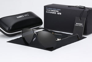 2023 HD Polarized UV 400 Men's Sunglasses Brand Male Cool Driving Sun Glasses Driving Eyewear Gafas De Sol Shades With Box