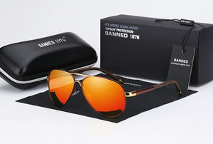 2023 HD Polarized UV 400 Men's Sunglasses Brand Male Cool Driving Sun Glasses Driving Eyewear Gafas De Sol Shades With Box