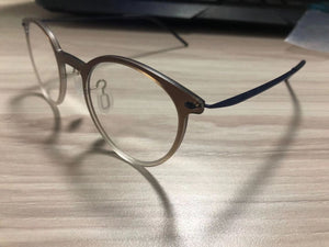 2022 Hand-made Denmark Brand Design Ultralight Glasses Frame Men Women Myopia Prescription Round Eyeglasses Oculos De Grau 6537