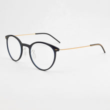 Carica l&#39;immagine nel visualizzatore di Gallery, 2022 Hand-made Denmark Brand Design Ultralight Glasses Frame Men Women Myopia Prescription Round Eyeglasses Oculos De Grau 6537