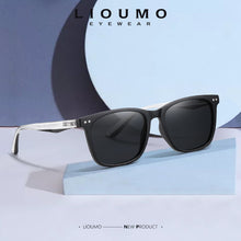 Load image into Gallery viewer, 2023  Square Sunglasses For Men Polarized Women Leopard Tea Color Travelling Goggle Anti-Glare gafas de sol hombre