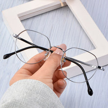 Load image into Gallery viewer, 2023  Women Titanium Optical Eyeglasses Frame Women Retro Round Myopia Prescription Glasses Frame Lady Alloy Eyewear