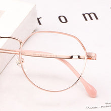 Load image into Gallery viewer, 2023  Women Titanium Optical Eyeglasses Frame Women Retro Round Myopia Prescription Glasses Frame Lady Alloy Eyewear